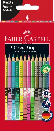 Faber-C. Colour Grip Farbset 12er Etui Sonderfarben