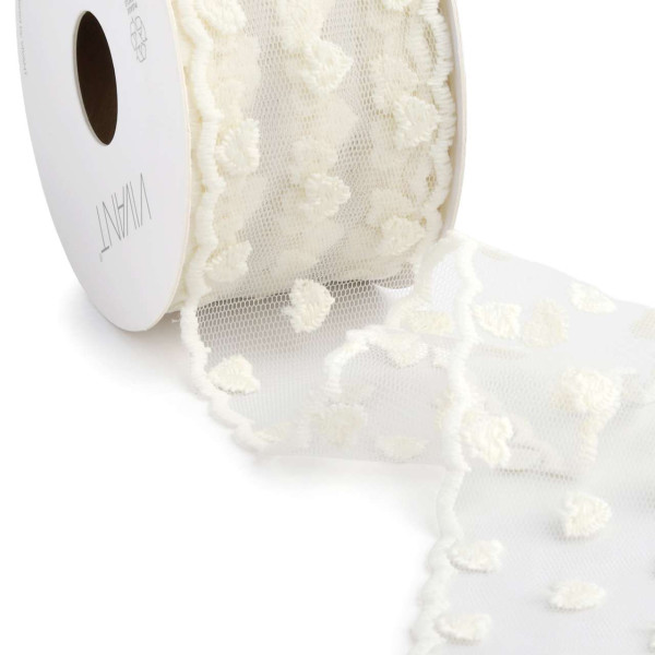 Band LACORA 50mmx5m off weiss