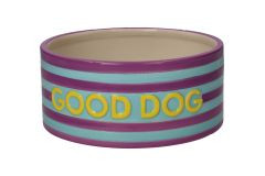 Futternapf Good Dog lila/blau 20x20x9cm