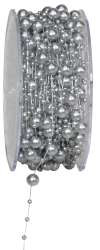 Band Perlen 7mmx15m Fb.05 silber