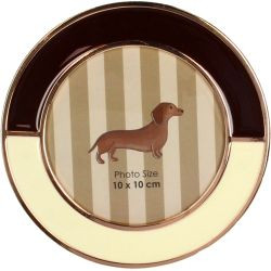 Bilderrahmen braun 10x10cm