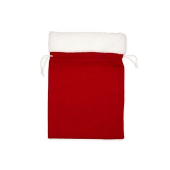 Geschenkbeutel Nikolaus rot