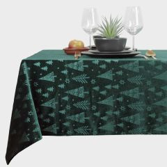 Tischdecke Nyro 140x250cm dark green