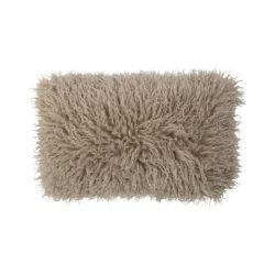 Decke tibetlamm grau 30x50 cm