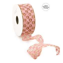 Band DIANDRA 5mx40mm dunkel rose