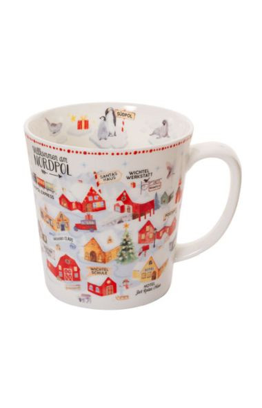 Becher 500 ml Grüße vom Nordpol