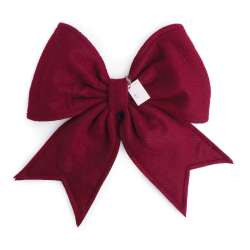 Schleife FELT 36cmx36cm dunkelrot