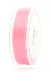 Band Organza flamingo 25mmx50m