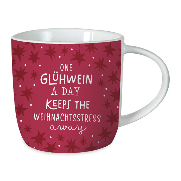 Tasse Gute Laune Weihnachten One Glühwein