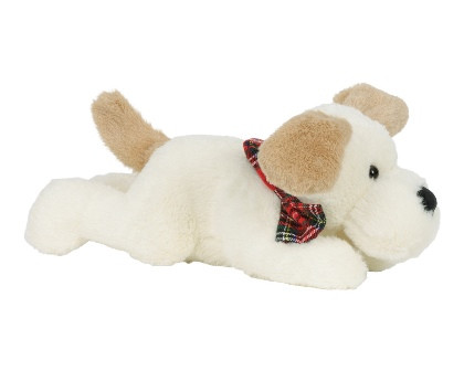 Hund weiss 18x35x13cm