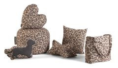 Leseknochen Leo 42x22cm braun