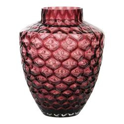 Vase Duncan Solid lila 30x24,5cm