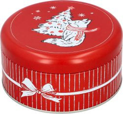 Gebäckdose Cute Xmas rund Größe S