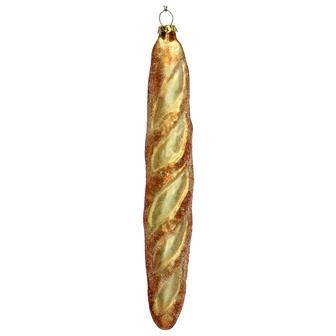 Hänger Baguette Glas braun 21x4x3cm