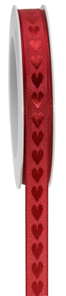 Band Heart Bliss 15mmx18m rot