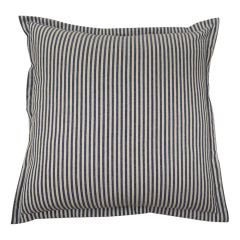 Kissen Marine blau/weiß 45x45cm