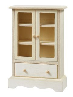 Schrank Mini III Holz natur 7,8x3,2x11,6cm