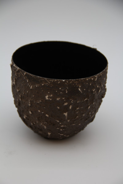 Windlicht Metall braun gold 11x9cm