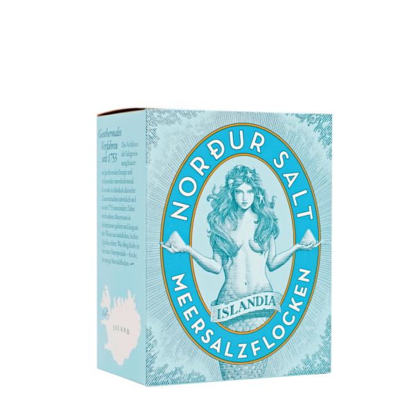 Salzflocken 125g Karton Meersalz Dänemark