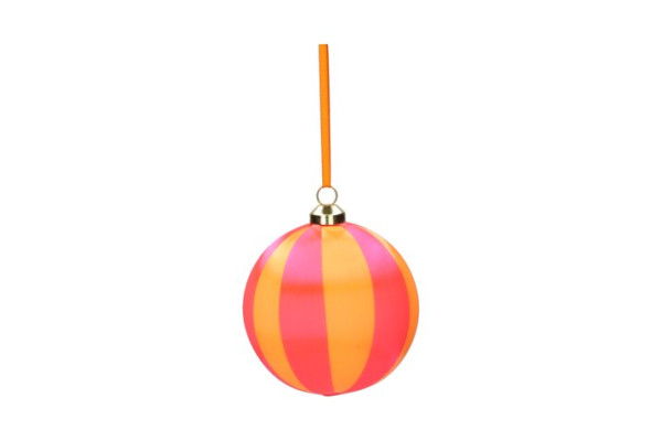 Kugel pink/orange D8cm