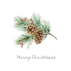 Serviette Atelier 33x33cm Atelier Fine Pine