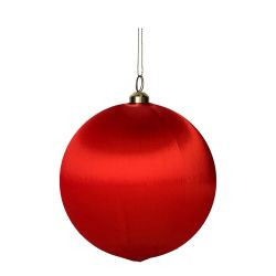 Weihnachtskugel Chinois 12cm, rot D12cm