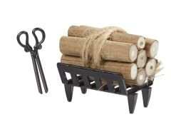 Kamin Set ca.1,7-3cm, 3-teilig