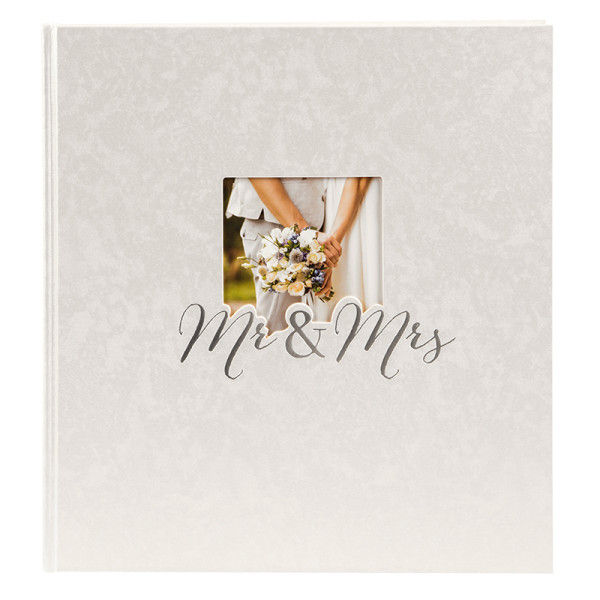 Hochzeitsalbum Mr.&Mrs. 30x31cm 60Seiten