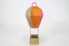 Heißluftballon Glas 7,5x7,5cm