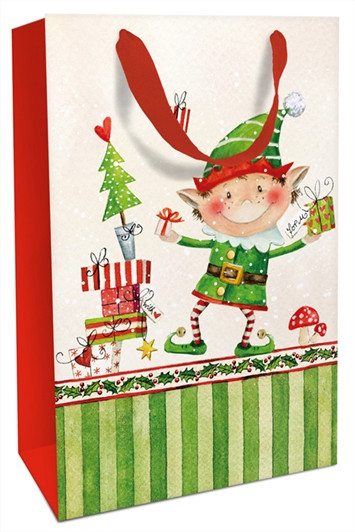 Geschenktasche 26x36x13 Alfred Elf