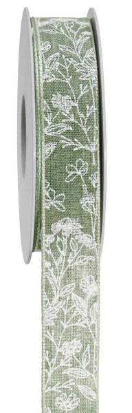 Band Bloom Harmony 25mmx18m moosgruen