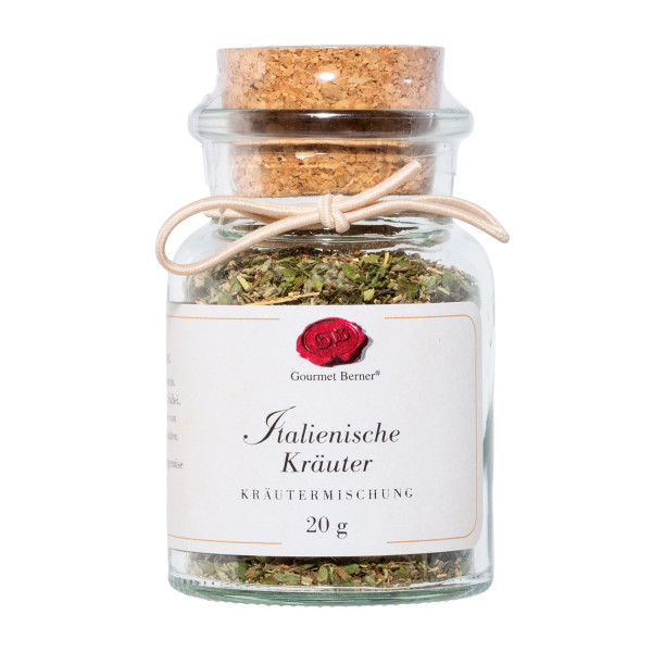 Kräuter Italienische 20g im Korkenglas