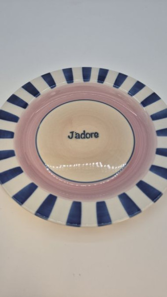 Teller Steingut multi 22x22x2,4cm