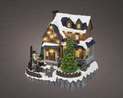 LED Szene XMAS indooor 19,5x23,5x22,5cm