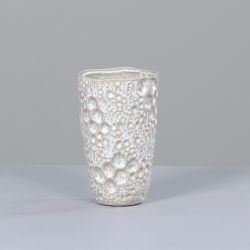 Vase Keramik creme 21cm Ø 12,5cm