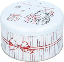 Gebäckdose Cute Xmas rund Größe M