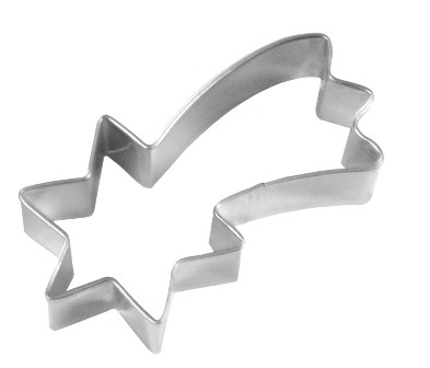 Ausstechform Komet 8cm, Edelstahl PG rot