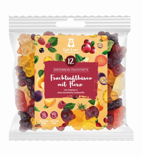 Fruchtsaftbären mit Herz 150g