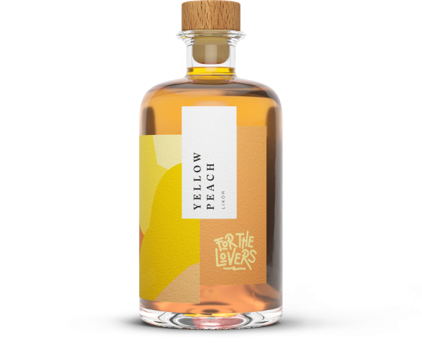 Likör for Lovers Yellow Peach 0,5l