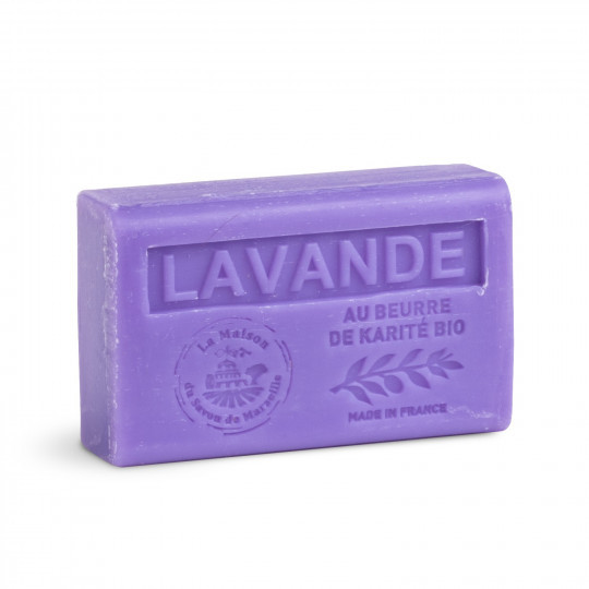 SHEA-BUTTER SEIFEN BIO 125g - LAVENDEL