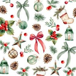 Serviette Atelier 33x33cm Atelier Festive Decoration