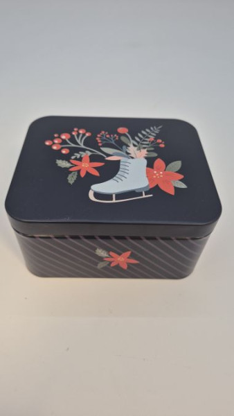 Gebäckdose Christmas Night eckig Größe S