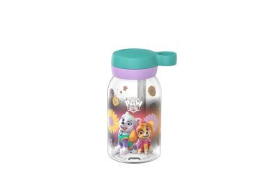 Trinkflasche mit Trinkhalm campus 450 ml paw patrol girls