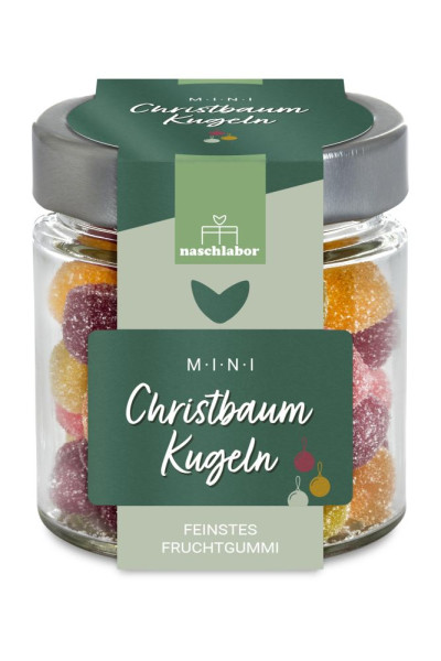 Fruchtgummi Christbaumkugeln 120g