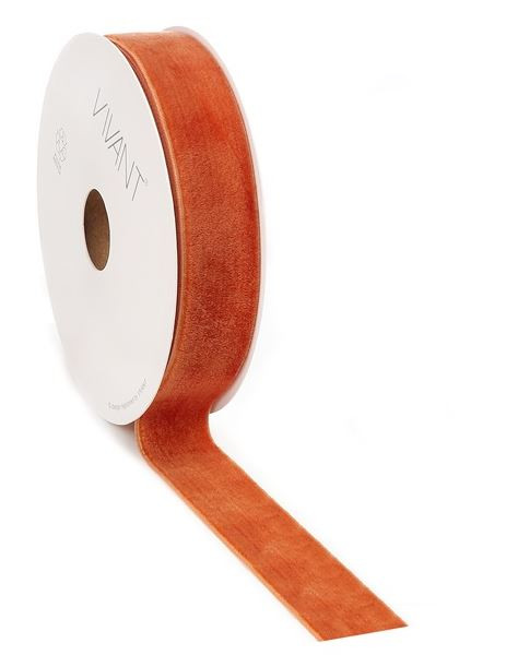 Band VELVETY 10mx38mm Fb.58 cognac/warm orange