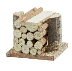 Holzstoß, ca. 4 cm, klein
