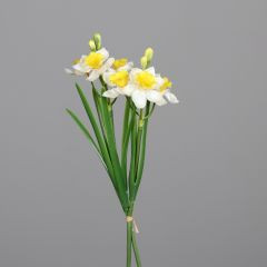 Narzissen-Bund gelb,weiß 32cm