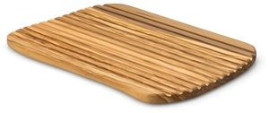 Brotschneidebrett Olivenholz 37x25x1.6cm