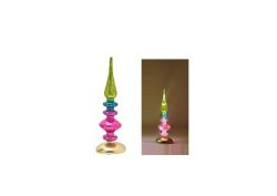 Figur m.LED bunt 28cm