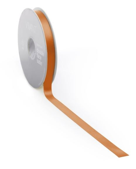 Band Premium DF-Satin 50mx6mm Fb.58 Cognac-Warm Orange